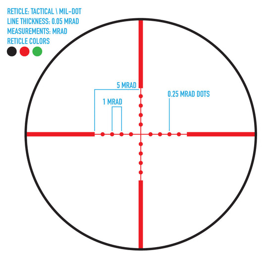 Firefield Tactical 8-32x50AO IR Riflescope