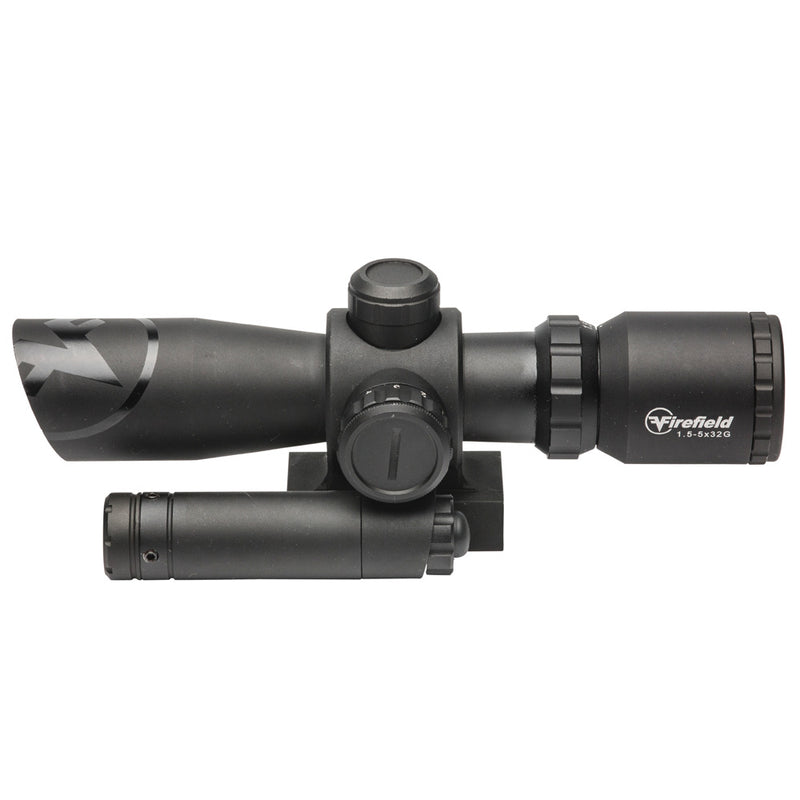 Load image into Gallery viewer, Firefield Barrage 1.5-5x32 Riflescope with Green Laser

