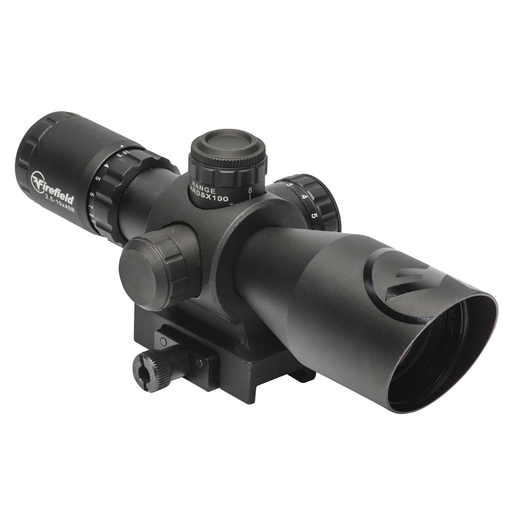 Barrage 2.5-10x40 Rifle Scope with Red Laser – Firefield.com