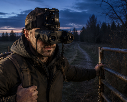 The Firefield Hexcore HD as Night Vision Goggles