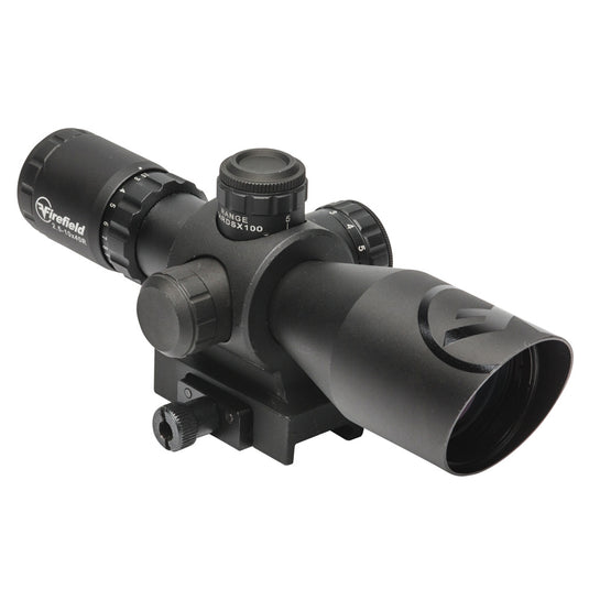 Barrage 2.5-10x40 Rifle Scope with Red Laser –