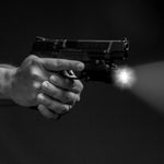 Firefield BattleTek Weapon light with green and IR laser