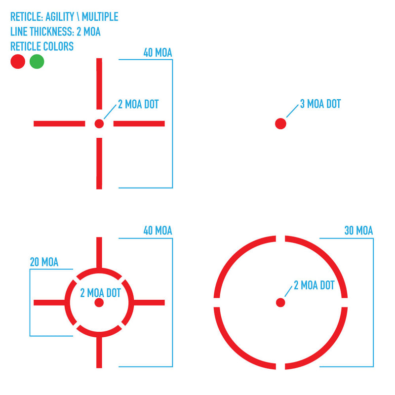 Load image into Gallery viewer, Firefield Agility 1x30 Shotgun Red Dot
